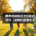 喂养吉娃娃仔犬奶粉的技巧(宠物的健康需求和喂养技巧)(图4) 喂养吉娃娃仔犬奶粉的技巧(宠物的健康需求和喂养技巧)(图4)