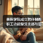 兽医学院成立聘任制教职工功能型党支部与管理委员会（图4）