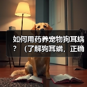 如何用药养宠物狗耳螨？（了解狗耳螨，正确用药养护你的爱宠）（图4）