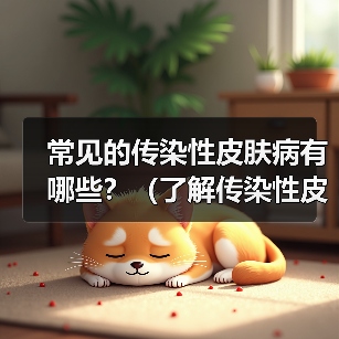 常见的传染性皮肤病有哪些?(了解传染性皮肤病,预防传播才能更有效)(图3) 常见的传染性皮肤病有哪些?(了解传染性皮肤病,预防传播才能更有效)(图3)