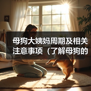 母狗大姨妈周期及相关注意事项(了解母狗的生理周期,为宠物的健康负责)(图1) 母狗大姨妈周期及相关注意事项(了解母狗的生理周期,为宠物的健康负责)(图1)