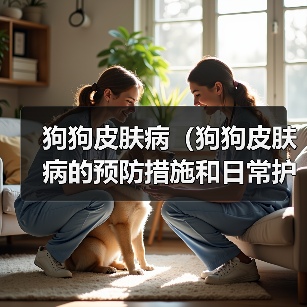 狗狗皮肤病（狗狗皮肤病的预防措施和日常护理）（图4）