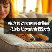养边牧幼犬的喂食指南（边牧幼犬的合理饮食安排及注意事项）（图3）