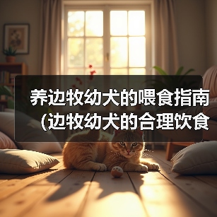 养边牧幼犬的喂食指南（边牧幼犬的合理饮食安排及注意事项）（图2）