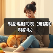 剃胎毛时间表（宠物狗剃胎毛）（图3）