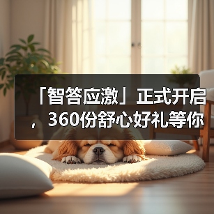 「智答应激」正式开启，360份舒心好礼等你赢！（图3）