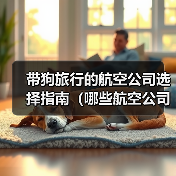 带狗旅行的航空公司选择指南（哪些航空公司可以带狗？带狗旅行前你需要了解的重要信息）（图3）