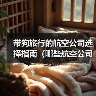 带狗旅行的航空公司选择指南（哪些航空公司可以带狗？带狗旅行前你需要了解的重要信息）（图1）
