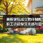 兽医学院成立聘任制教职工功能型党支部与管理委员会（图4）
