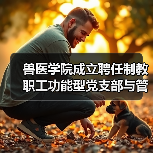 兽医学院成立聘任制教职工功能型党支部与管理委员会（图2）