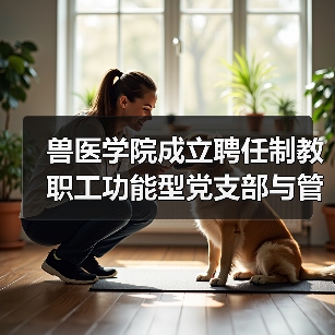 兽医学院成立聘任制教职工功能型党支部与管理委员会（图3）