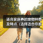 适合家庭养的宠物种类及特点（选择适合你家的宠物，从这些特点入手）（图2）