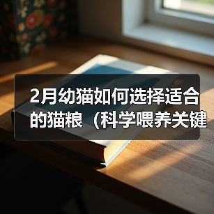 2月幼猫如何选择适合的猫粮（科学喂养关键，营养均衡保健康）（图3）