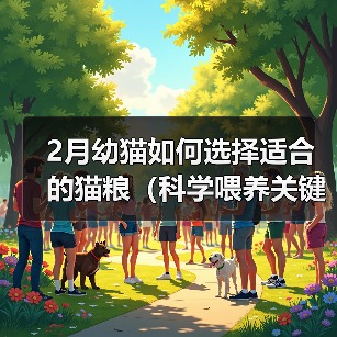 2月幼猫如何选择适合的猫粮（科学喂养关键，营养均衡保健康）（图1）