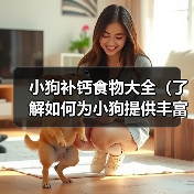 小狗补钙食物大全(了解如何为小狗提供丰富的补钙食物)(图1) 小狗补钙食物大全(了解如何为小狗提供丰富的补钙食物)(图1)