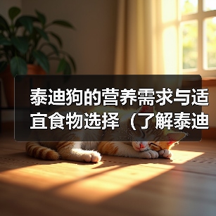 泰迪狗的营养需求与适宜食物选择(了解泰迪狗的饮食需求,为其健康成长提供合适食物)(图1) 泰迪狗的营养需求与适宜食物选择(了解泰迪狗的饮食需求,为其健康成长提供合适食物)(图1)