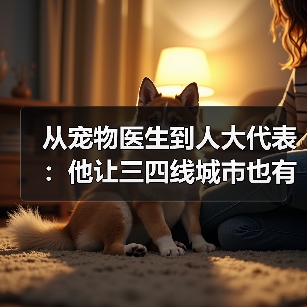 从宠物医生到人大代表：他让三四线城市也有了高品质宠物医疗服务（图1）