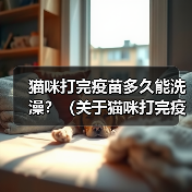 猫咪打完疫苗多久能洗澡?(关于猫咪打完疫苗后洗澡的时间和注意事项)(图1) 猫咪打完疫苗多久能洗澡?(关于猫咪打完疫苗后洗澡的时间和注意事项)(图1)