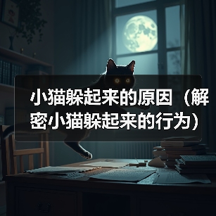 小猫躲起来的原因（解密小猫躲起来的行为）（图1）