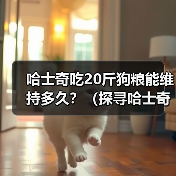 哈士奇吃20斤狗粮能维持多久?(探寻哈士奇的饮食需求与狗粮消耗速度)(图1) 哈士奇吃20斤狗粮能维持多久?(探寻哈士奇的饮食需求与狗粮消耗速度)(图1)
