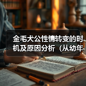 金毛犬公性情转变的时机及原因分析(从幼年到成年)(图3) 金毛犬公性情转变的时机及原因分析(从幼年到成年)(图3)