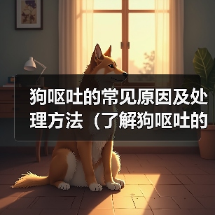 狗呕吐的常见原因及处理方法(了解狗呕吐的原因,为你的爱犬提供正确的帮助)(图2) 狗呕吐的常见原因及处理方法(了解狗呕吐的原因,为你的爱犬提供正确的帮助)(图2)