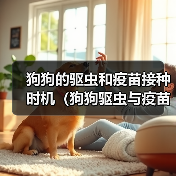 狗狗的驱虫和疫苗接种时机(狗狗驱虫与疫苗接种的时间间隔和注意事项)(图2) 狗狗的驱虫和疫苗接种时机(狗狗驱虫与疫苗接种的时间间隔和注意事项)(图2)