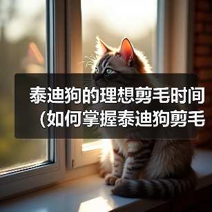 泰迪狗的理想剪毛时间(如何掌握泰迪狗剪毛的最佳时机)(图4) 泰迪狗的理想剪毛时间(如何掌握泰迪狗剪毛的最佳时机)(图4)