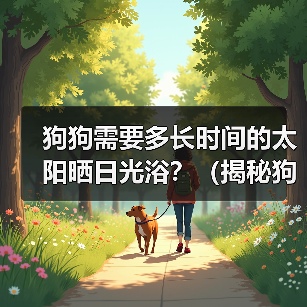 狗狗需要多长时间的太阳晒日光浴?(揭秘狗狗适宜的日光浴时长与注意事项)(图1) 狗狗需要多长时间的太阳晒日光浴?(揭秘狗狗适宜的日光浴时长与注意事项)(图1)