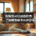 狗狗也可以进的超市（了解哪些超市允许您带狗狗入内）（图2）