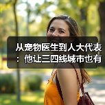 从宠物医生到人大代表：他让三四线城市也有了高品质宠物医疗服务（图1）